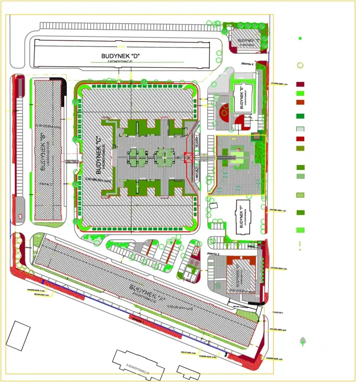 City Park: projekt ogrodu, wizualizacja