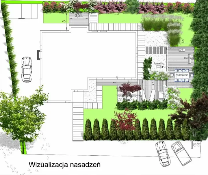 Ogród z pawilonem: zdjęcie z realizacji 11