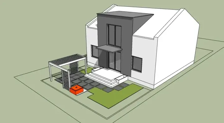 Ogródek z fontanną – Katowice: zdjęcie z realizacji 4