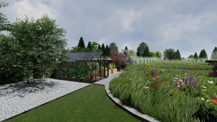 Projekt ogrodu z grillem: zdjęcie z realizacji 9