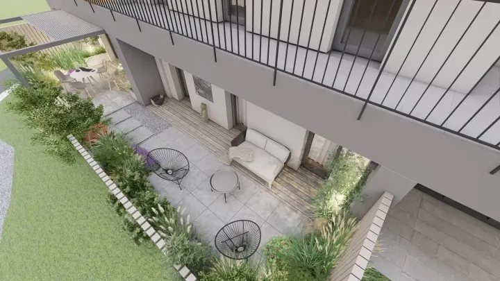 Projekt mini ogrodu w Katowicach: zdjęcie z realizacji 13