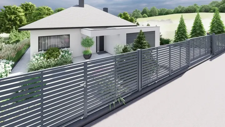 Projekt ogrodu po sąsiedzku z Golcami: zdjęcie z realizacji 30