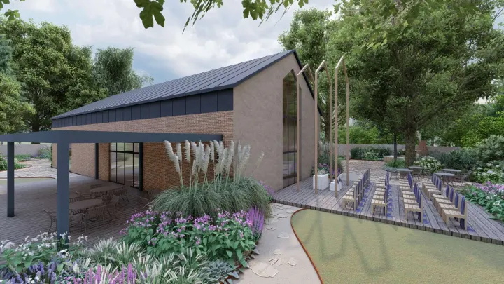 OGRÓD W STYLU ŚRÓDZIEMNOMORSKIM: projekt ogrodu, wizualizacja 12