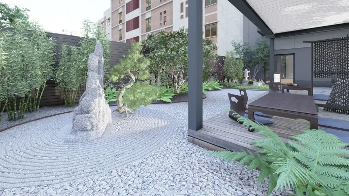 PROJEKT OGRODU W STYLU JAPOŃSKIM: zdjęcie z realizacji 24