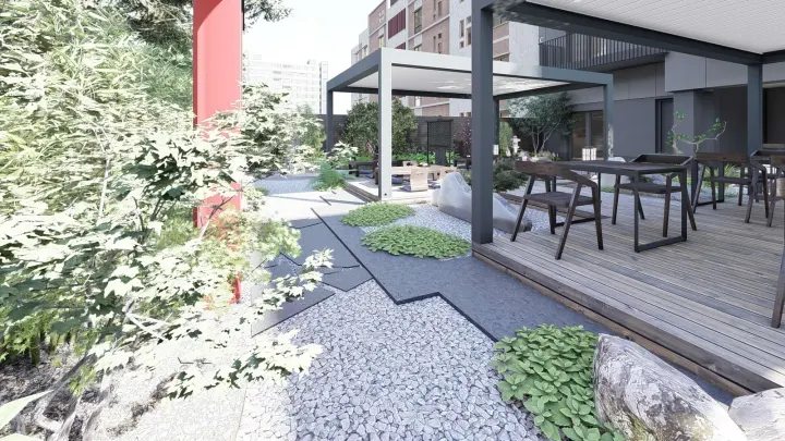 PROJEKT OGRODU W STYLU JAPOŃSKIM: zdjęcie z realizacji 15